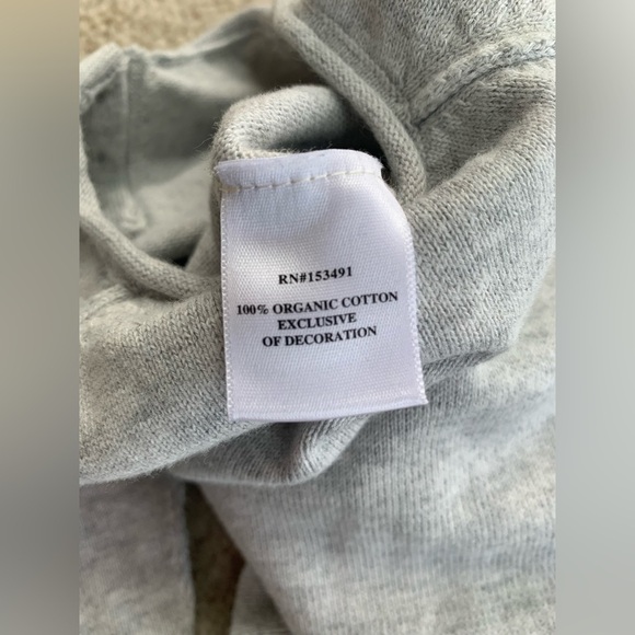 Hope & Henry 0-3 Months Raglan Sweater Romper from Organic Cotton - Picture 6 of 7